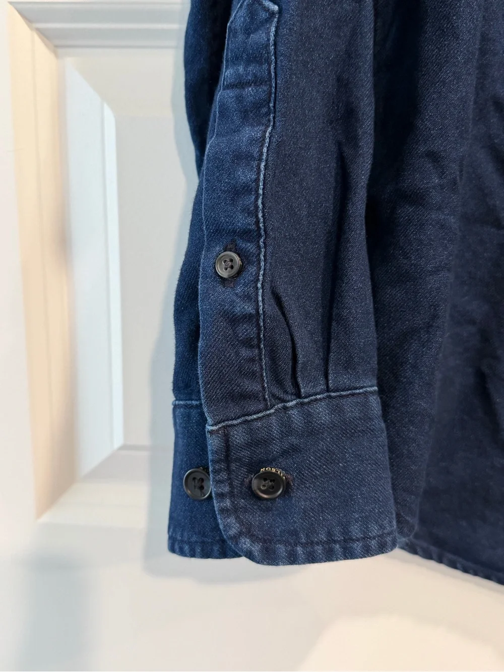 Filson Women's Dark Blue Denim Shirt